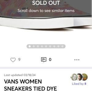 Vans Women's Doheny Sneakers (Tie Dye/White)